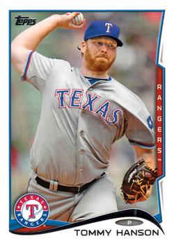 2014 Topps #626 Tommy Hanson Front