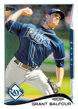 2014 Topps #656 Grant Balfour Front