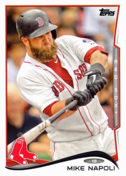 2014 Topps #473 Mike Napoli Front
