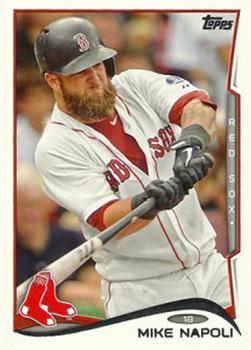 2014 Topps #473 Mike Napoli Front