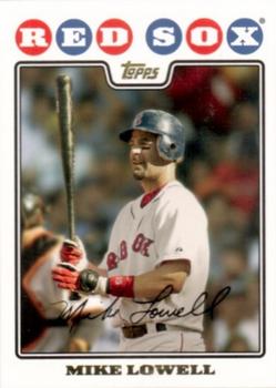2008 Topps - Gold Foil #64 Mike Lowell Front