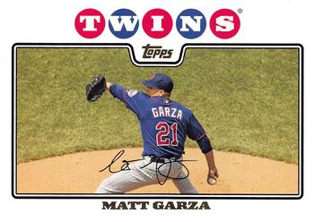 2008 Topps - Gold Foil #161 Matt Garza Front