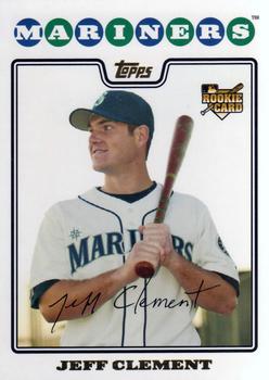 2008 Topps - Gold Foil #286 Jeff Clement Front