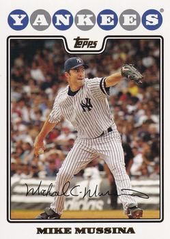 2008 Topps - Gold Foil #349 Mike Mussina Front