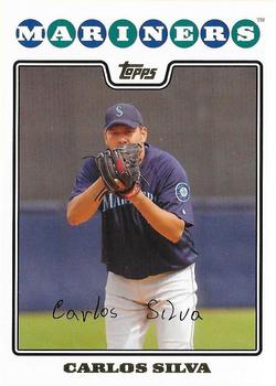 2008 Topps - Gold Foil #433 Carlos Silva Front