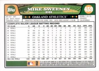 2008 Topps - Gold Foil #459 Mike Sweeney Back