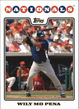 2008 Topps - Gold Foil #604 Wily Mo Pena Front
