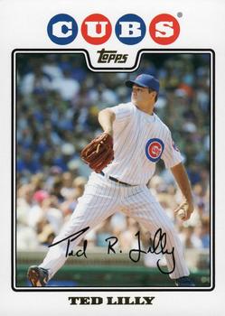 2008 Topps - Gold Foil #609 Ted Lilly Front