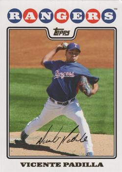 2008 Topps - Gold Foil #659 Vicente Padilla Front