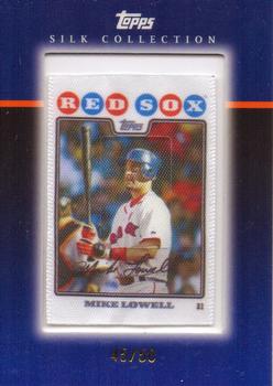 2008 Topps - Silk Collection #SC21 Mike Lowell Front