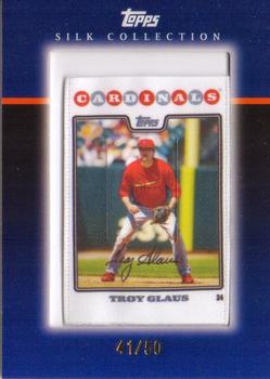 2008 Topps - Silk Collection #SC24 Troy Glaus Front