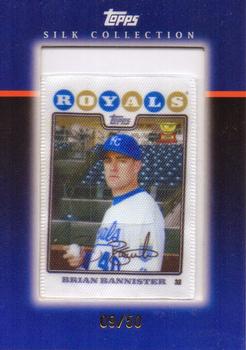 2008 Topps - Silk Collection #SC32 Brian Bannister Front