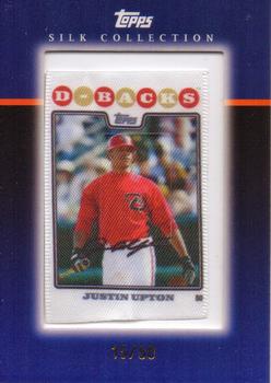 2008 Topps - Silk Collection #SC50 Justin Upton Front