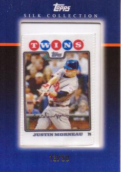 2008 Topps - Silk Collection #SC70 Justin Morneau Front