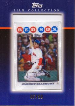 2008 Topps - Silk Collection #SC71 Jacoby Ellsbury Front