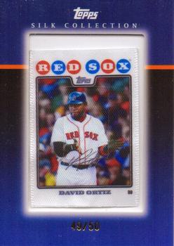 2008 Topps - Silk Collection #SC99 David Ortiz Front