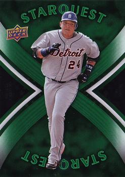 2008 Upper Deck First Edition - StarQuest Green Common #SQ-53 Miguel Cabrera Front