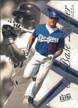 1996 Ultra - On-Base Leaders #7 Mike Piazza Front