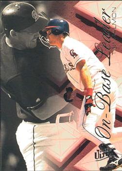 1996 Ultra - On-Base Leaders #8 Tim Salmon Front