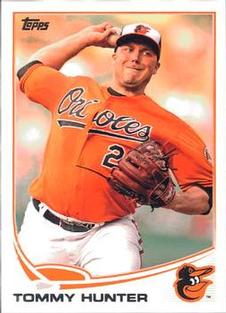 2013 Topps Mini #62 Tommy Hunter Front