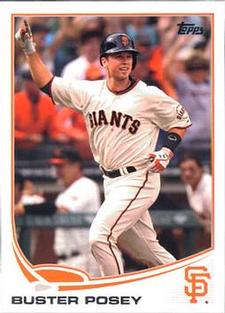 2013 Topps Mini #128 Buster Posey Front