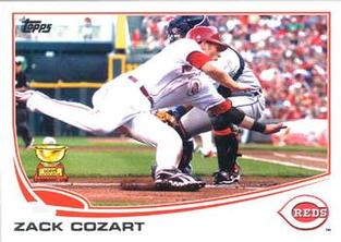 2013 Topps Mini #202 Zack Cozart Front