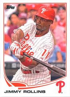 2013 Topps Mini #206 Jimmy Rollins Front