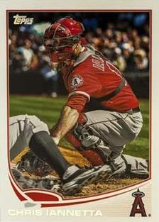 2013 Topps Mini #337 Chris Iannetta Front