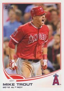 2013 Topps Mini #338 Mike Trout Front