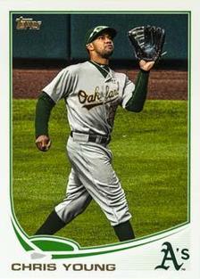 2013 Topps Mini #368 Chris Young Front
