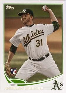 2013 Topps Mini #433 Andrew Werner Front