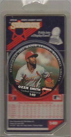 1991 Starshots Major League Baseball Greats #149 Ozzie Smith Front