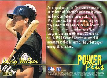 1996 Ultra - Power Plus #11 Larry Walker Back