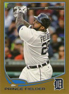 2013 Topps Mini - Gold #28 Prince Fielder Front