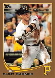 2013 Topps Mini - Gold #92 Clint Barmes Front