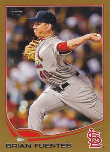 2013 Topps Mini - Gold #188 Brian Fuentes Front