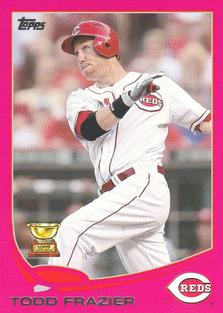 2013 Topps Mini - Pink #70 Todd Frazier Front