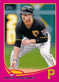 2013 Topps Mini - Pink #545 Alex Presley Front