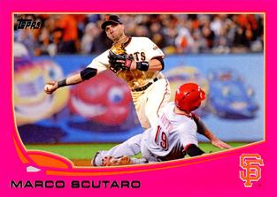 2013 Topps Mini - Pink #597 Marco Scutaro Front