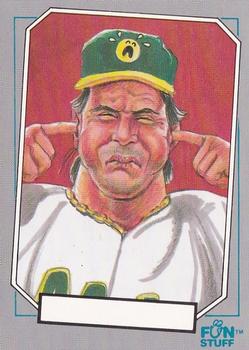1992 Confex The Baseball Enquirer #2 Jose Canseco Front