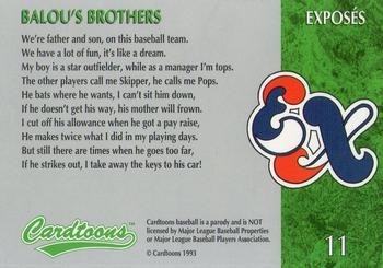 1995 Cardtoons #11 Balou's Brothers Back