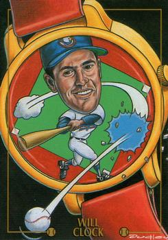 1995 Cardtoons #17 Will Clock Front