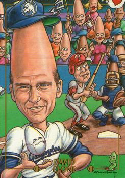 1995 Cardtoons #18 David Clone Front