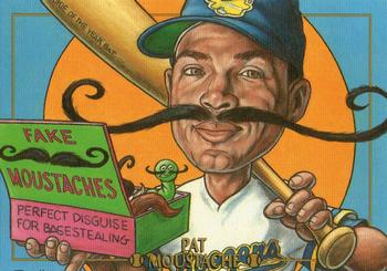 1995 Cardtoons #47 Pat Moustache Front