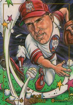 1995 Cardtoons #56 Rob Quibble Front