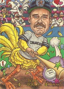 1995 Cardtoons #7 Fowl Boggs Front
