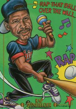 1995 Cardtoons #80 Rap Winfielder Front