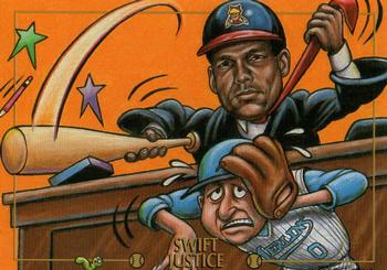 1995 Cardtoons #82 Swift Justice Front