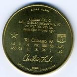 1992 Bandai Sport Star Collector Coins #NNO Carlton Fisk Back