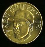 1992 Bandai Sport Star Collector Coins #NNO Ken Griffey Jr. Front